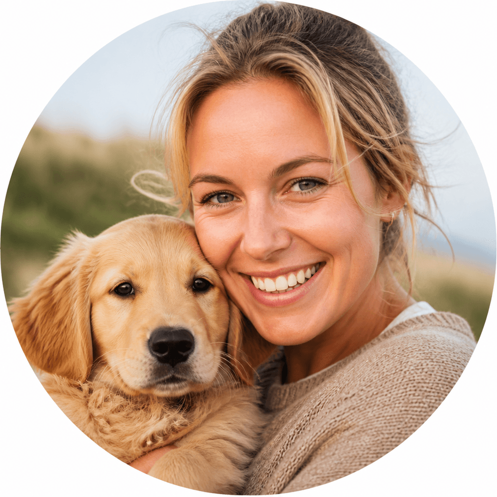 Baasje met hond
